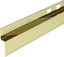 Mexen Line-B sprednja pršna letvica 130 cm, zlata - 185003130U