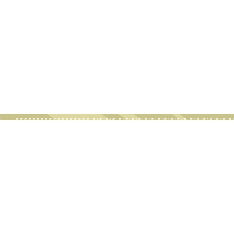 Mexen Line-B bordo frontale per doccia 180 cm, oro - 185003180U