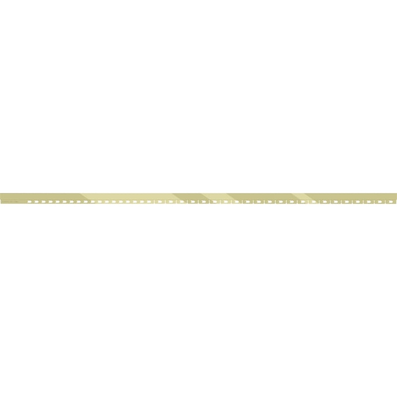 Mexen Line-B perfil de chuveiro frontal 180 cm, dourado - 185003180U