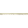 Mexen Line-B listello doccia frontale 130 cm, oro spazzolato - 185503130U