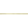 Mexen Line-B listón frontal de ducha 180 cm, dorado cepillado - 185503180U