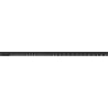 Mexen Line-B barre d'eau frontale 130 cm, noire - 187003130U