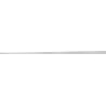 Mexen Line-B αριστερή λωρίδα κλίσης δαπέδου 120 cm, inox - 181001120L