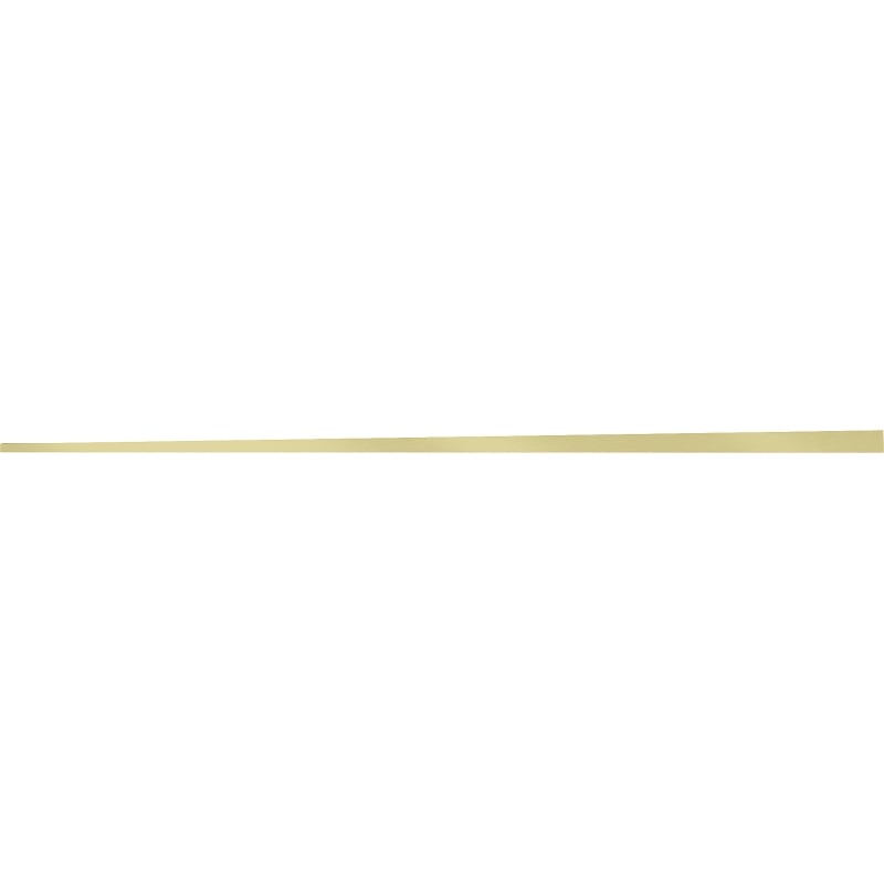 Mexen Line-B listello inclinato da pavimento 120 cm sinistro, oro spazzolato - 185501120L