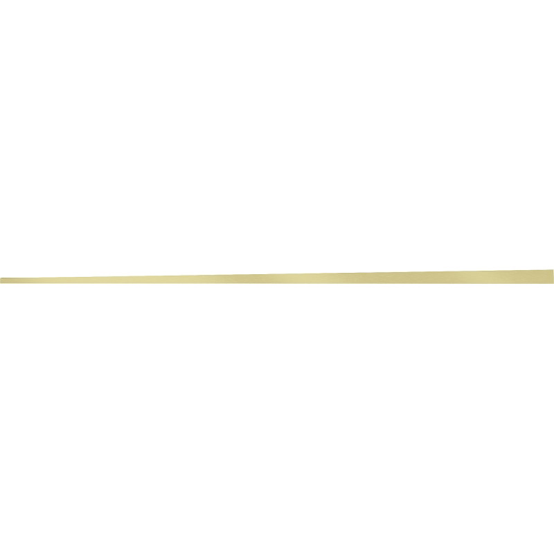 Mexen Line-B vloerafschotlijst 120 cm links, goud geborsteld - 185501120L