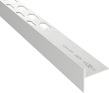 Mexen Line-B Boden-Abschlussleiste 180 cm links, Inox - 181001180L