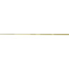 Mexen Line-B listón de caída de suelo de 180 cm izquierdo, dorado - 185001180L