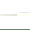 Mexen Line-B vloertype randlijst 180 cm links, goud - 185001180L