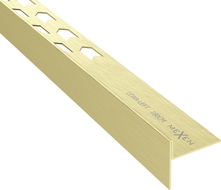 Mexen Line-B vloerafschotlijst 180 cm links, goud geborsteld - 185501180L