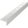 Mexen Line-B listón de pendiente para suelo 120 cm derecho, inox - 181001120R