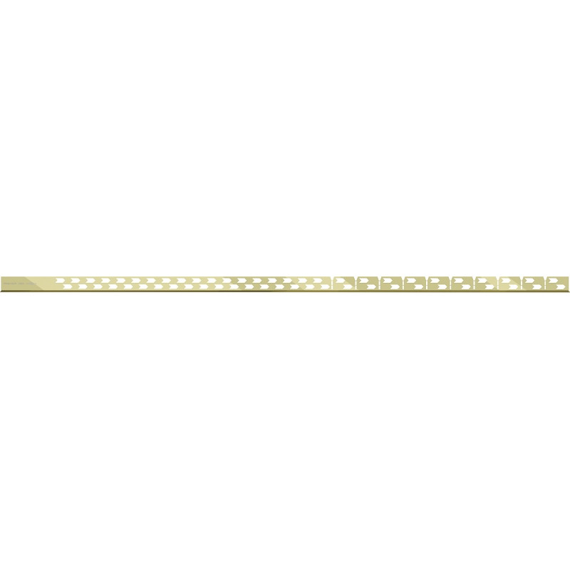 Mexen Line-B regleta de caída para suelo 120 cm derecha, dorada - 185001120R