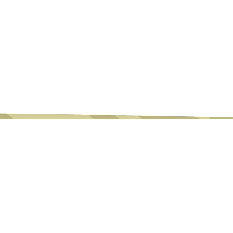Mexen Line-B listwa spadkowa podłogowa 120 cm prawa, złota - 185001120R