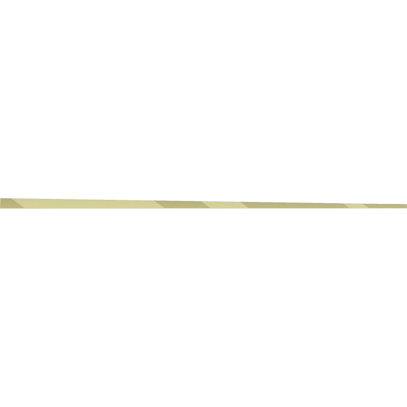 Mexen Line-B profile de pente de sol 120 cm droite, or - 185001120R