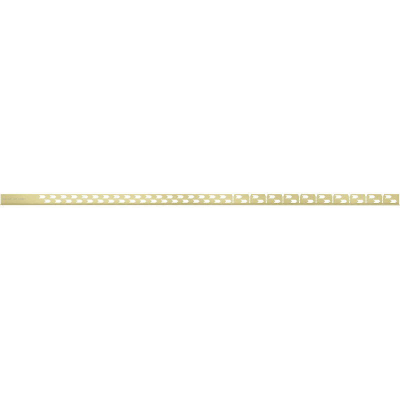 Mexen Line-B listwa a pavimento 120 cm destra, oro spazzolato - 185501120R