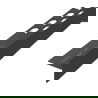 Mexen Line-B vloerafvoerlijst 120 cm rechts, zwart - 187001120R