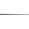 Mexen Line-B δεξιά λωρίδα κλίσης δαπέδου 120 cm, μαύρη - 187001120R