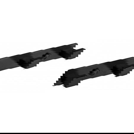 Mexen gancho quádruplo para toalhas, preto - 709264-70