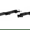Mexen Vierfach-Handtuchhaken, schwarz - 709264-70