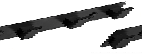 Mexen fyrklädd handdukshängare, svart - 709264-70