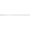 Mexen Line-B vloerafschotprofiel 180 cm rechts, inox - 181001180R