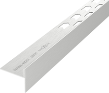 Mexen Line-B vloerafschotprofiel 180 cm rechts, inox - 181001180R