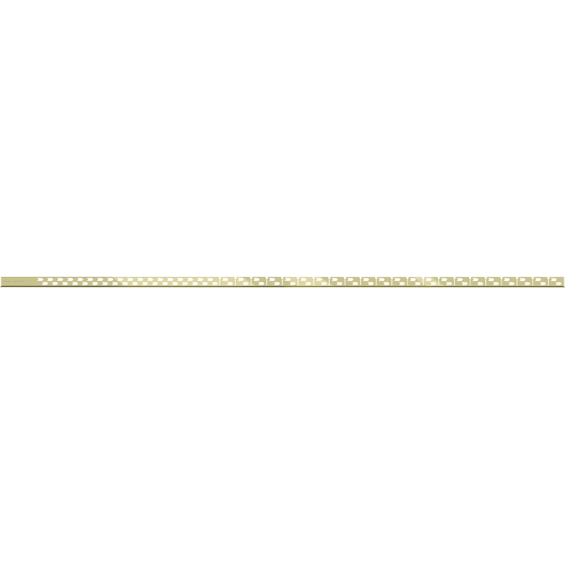 Mexen Line-B listón de pendiente para suelo de 180 cm a la derecha, dorado - 185001180R