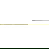 Mexen Line-B 180 cm Right Floor Incline Trim, Gold - 185001180R