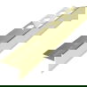 Mexen Line-B 180 cm Right Floor Incline Trim, Gold - 185001180R