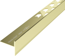 Mexen Line-B listón de pendiente para suelo de 180 cm a la derecha, dorado - 185001180R