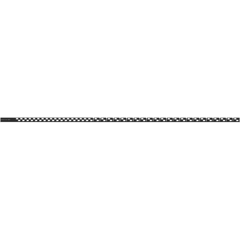Mexen Line-B golvsockel 180 cm höger, svart - 187001180R