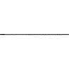 Mexen Line-B πλαϊνή μεταβατική λίστα δαπέδου 180 cm δεξιά, μαύρη - 187001180R