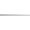 Mexen Line-B πλαϊνή μεταβατική λίστα δαπέδου 180 cm δεξιά, μαύρη - 187001180R