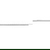 Mexen Line-B Gefälleprofil für Glas 120 cm rechts, Inox - 181004120R