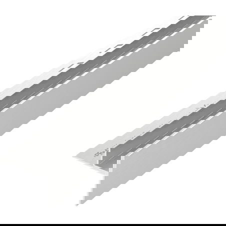 Mexen Line-B shower line profile for glass 120 cm right, inox - 181004120R