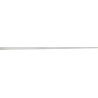 Mexen Line-B lutande list för glas 120 cm höger, inox - 181004120R