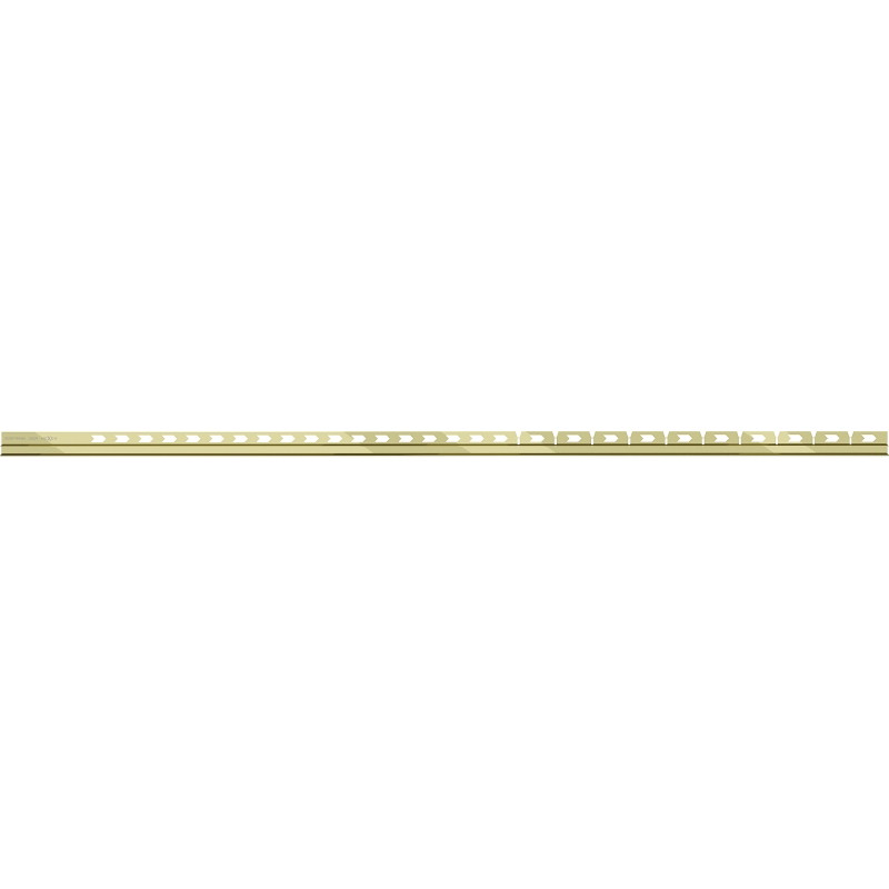 Mexen Line-B liste de pente pour verre 120 cm droite, or - 185004120R