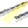 Mexen Line-B afschotlijst voor glas 120 cm rechts, goud - 185004120R