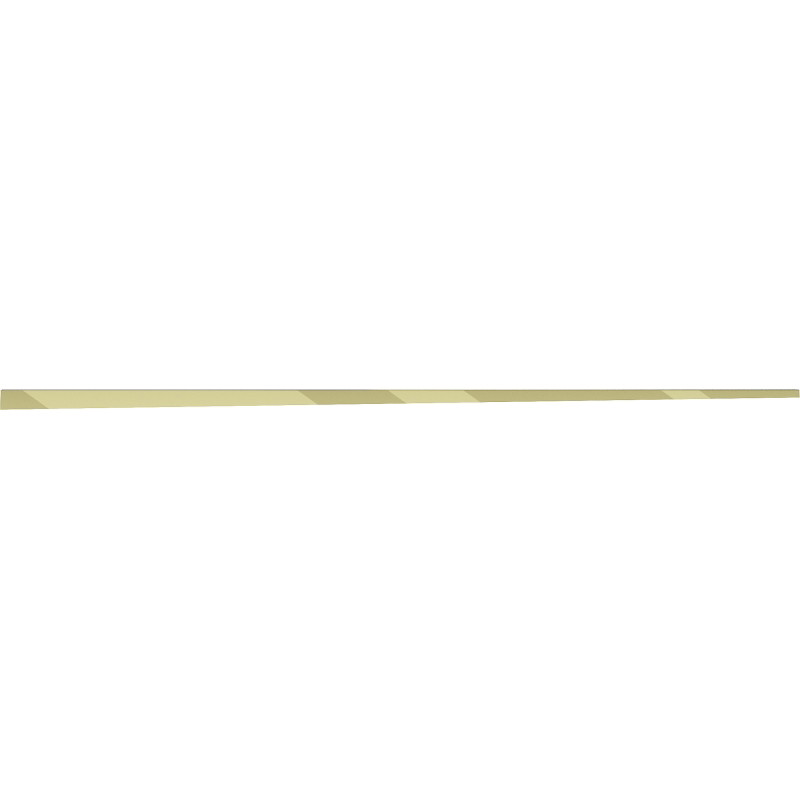 Mexen Line-B liste de pente pour verre 120 cm droite, or - 185004120R