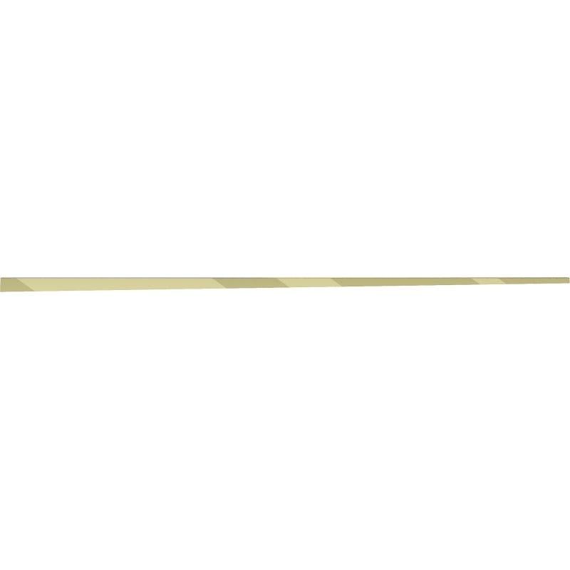 Mexen Line-B moldura de inclinação para vidro 120 cm direita, dourada - 185004120R