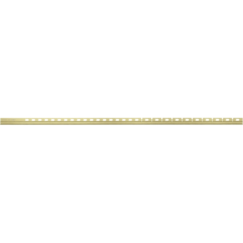 Mexen Line-B regleta de pendiente para vidrio de 120 cm derecha, cepillado dorado - 185504120R