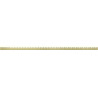 Mexen Line-B regleta de pendiente para vidrio de 120 cm derecha, cepillado dorado - 185504120R
