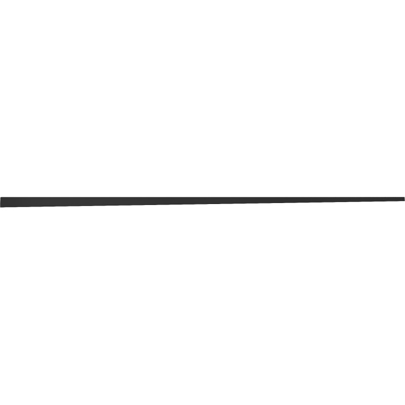 Mexen Line-B ραβδωτή μπάρα για γυαλί 120 cm δεξιά, μαύρη - 187004120R