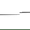 Mexen Line-B afschotprofiel voor glas 120 cm rechts, zwart - 187004120R