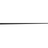 Mexen Line-B krītoša stieple stiklam 120 cm labā, melna - 187004120R