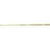 Mexen Line-B drainage strip for glass 120 cm left, gold - 185004120L