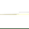 Mexen Line-B Gefälleleiste für Glas 120 cm links, gebürstetes Gold - 185504120L