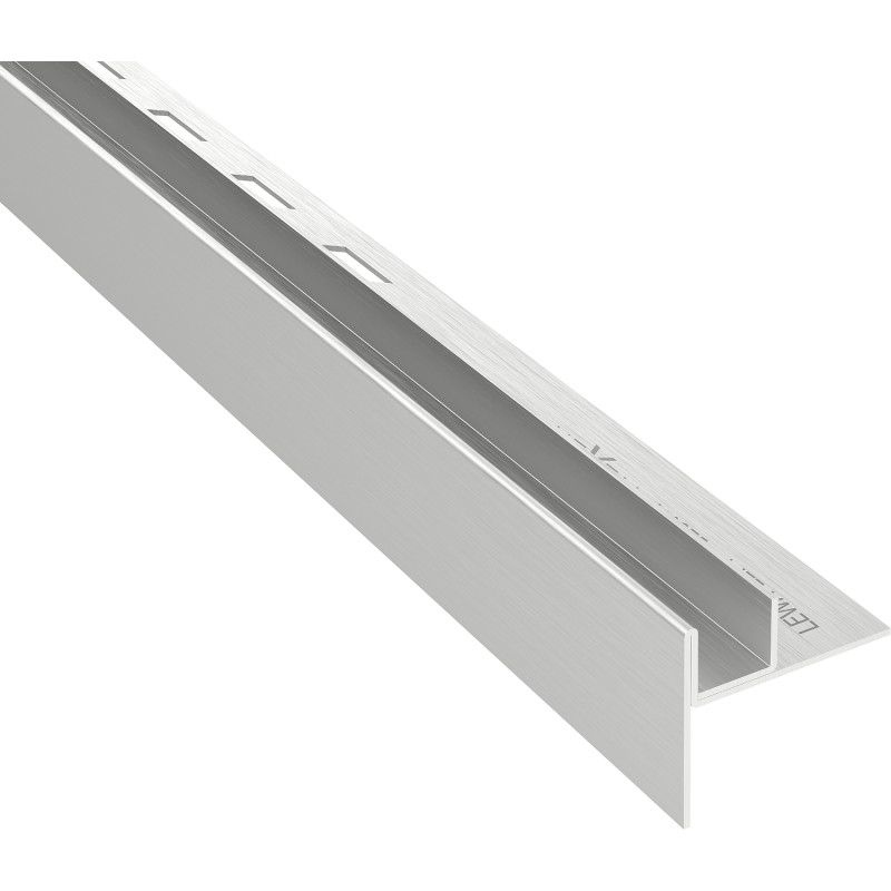 Mexen Line-B listón inclinado para vidrio 180 cm izquierda, inox - 181004180L