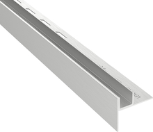 Mexen Line-B afschotlijst voor glas 180 cm links, inox - 181004180L
