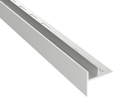 Mexen Line-B bande de pente pour verre 180 cm gauche, inox - 181004180L