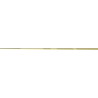 Mexen Line-B fallande list till glas 180 cm vänster, guld - 185004180L